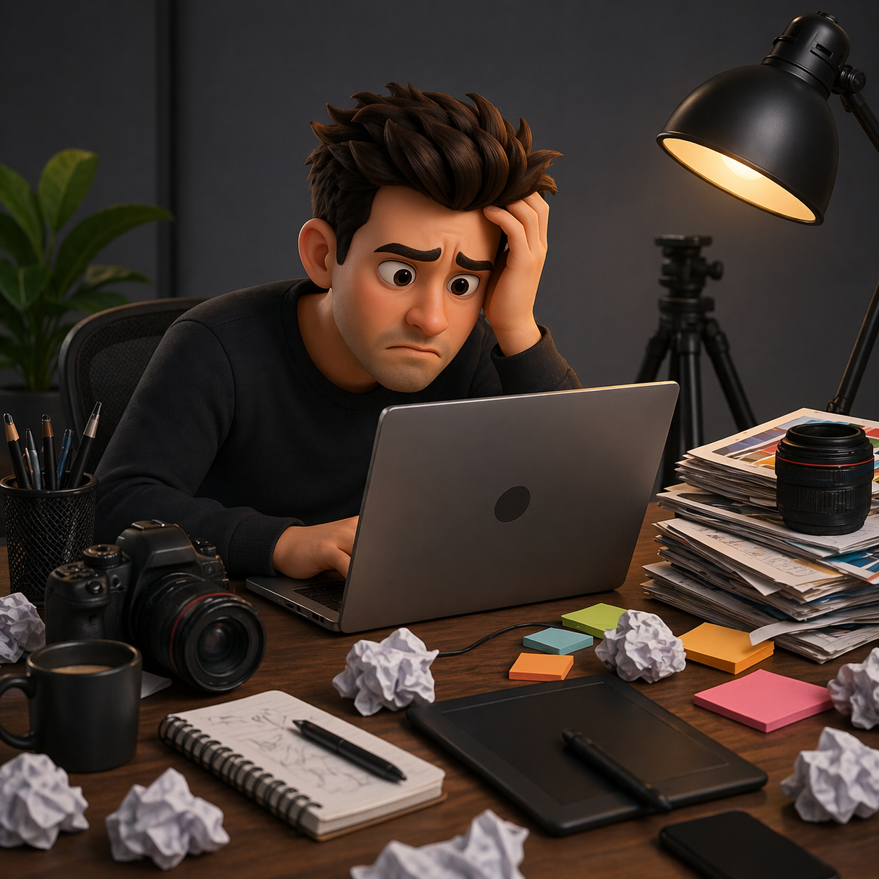 Content Creation Struggle