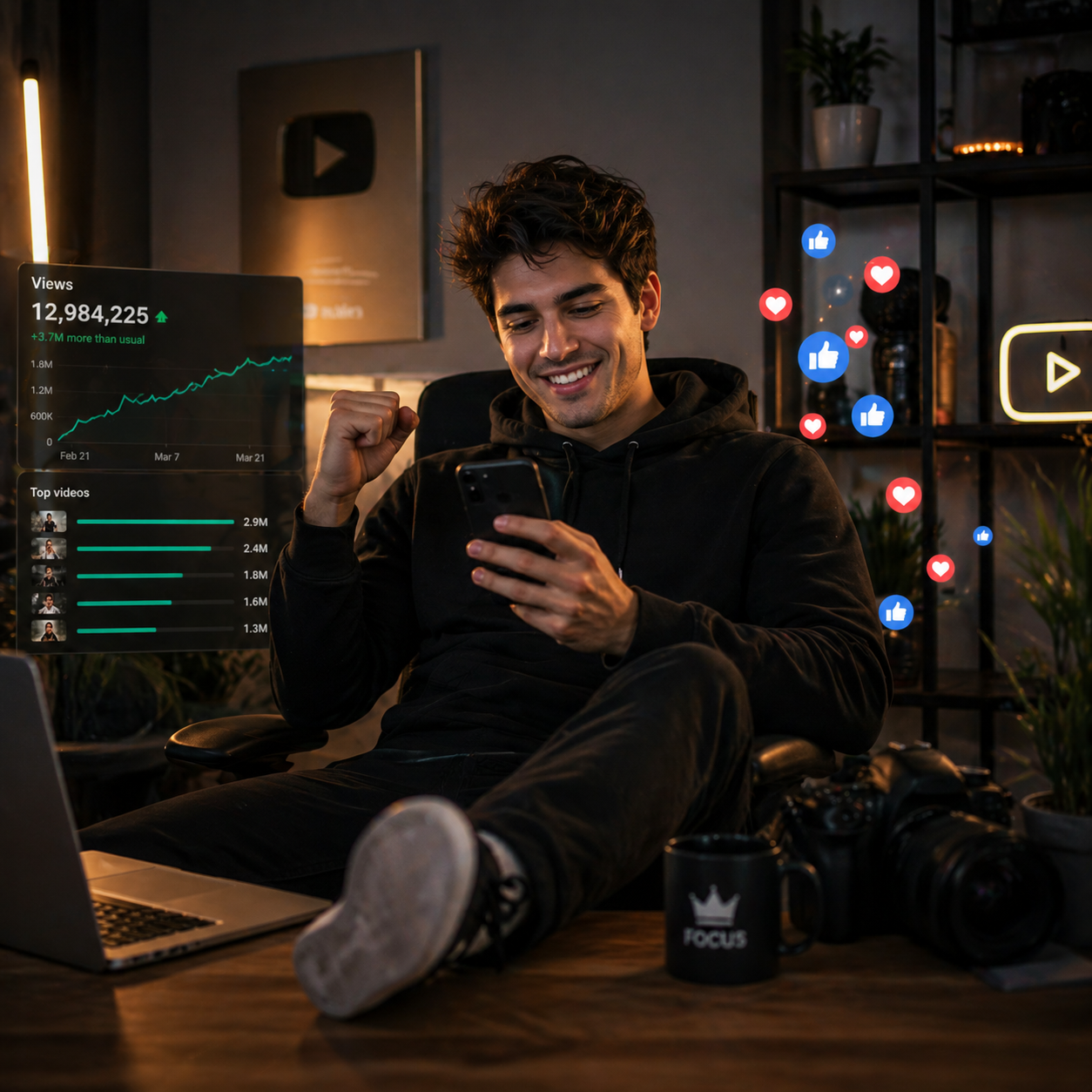 Successful Content Creator